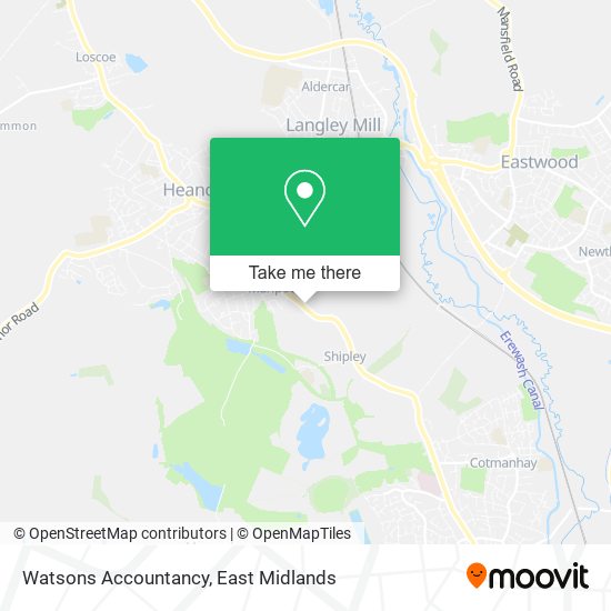 Watsons Accountancy map