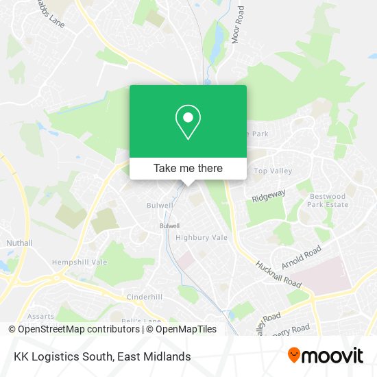 KK Logistics South map
