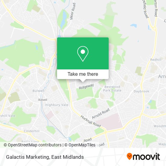 Galactis Marketing map