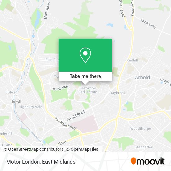 Motor London map