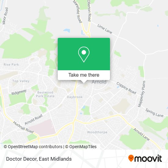 Doctor Decor map