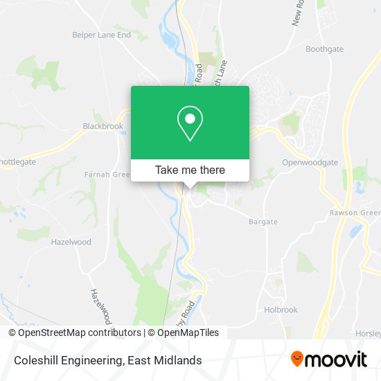 Coleshill Engineering map