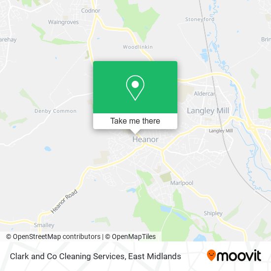 Clark and Co Cleaning Services map