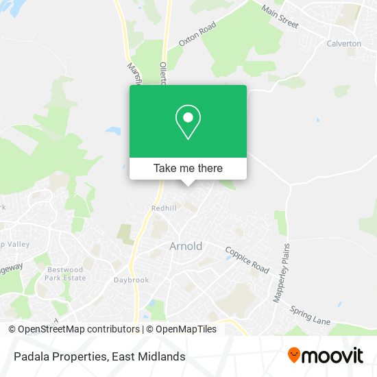 Padala Properties map