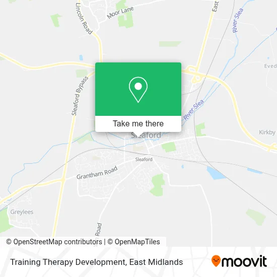 Training Therapy Development map