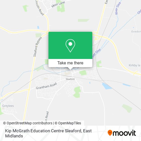 Kip McGrath Education Centre Sleaford map