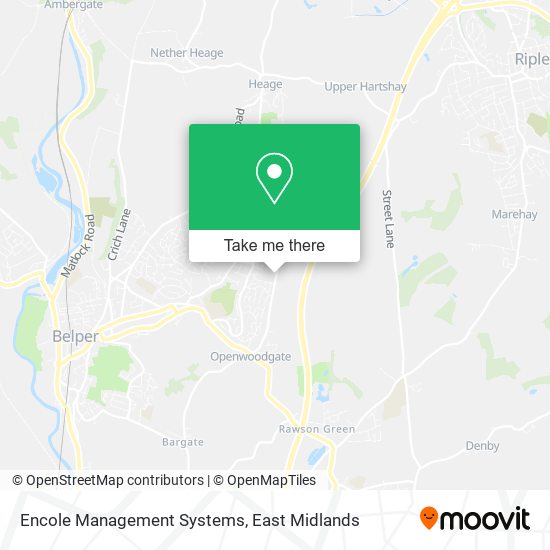 Encole Management Systems map