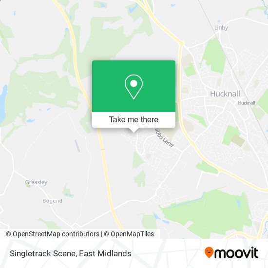 Singletrack Scene map