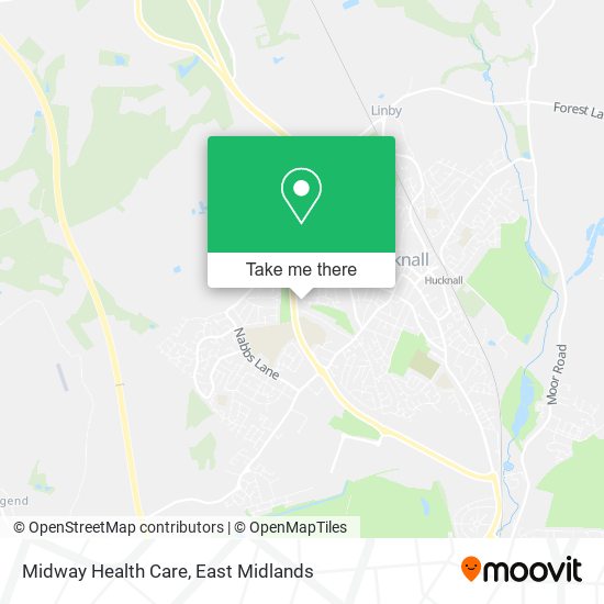 Midway Health Care map