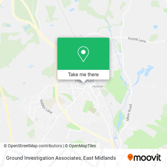 Ground Investigation Associates map