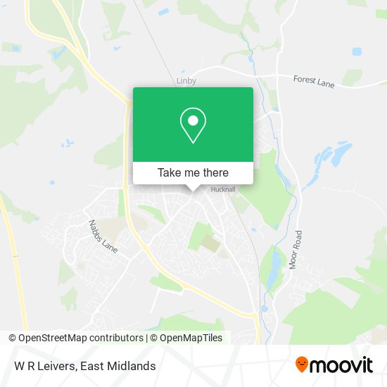 W R Leivers map