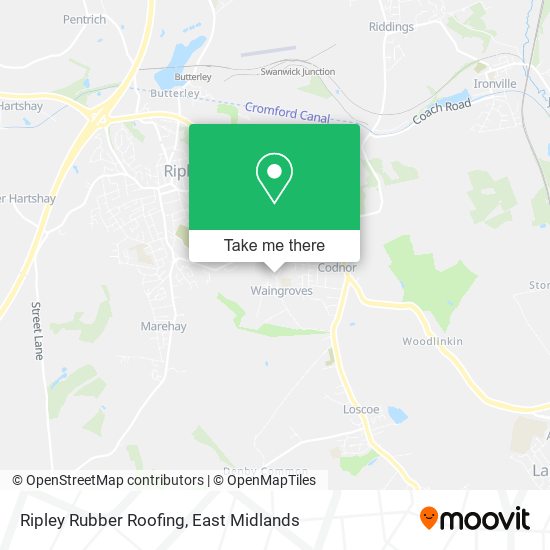 Ripley Rubber Roofing map