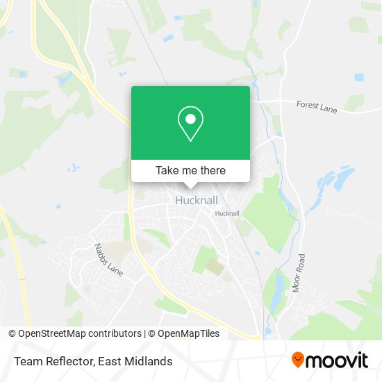 Team Reflector map