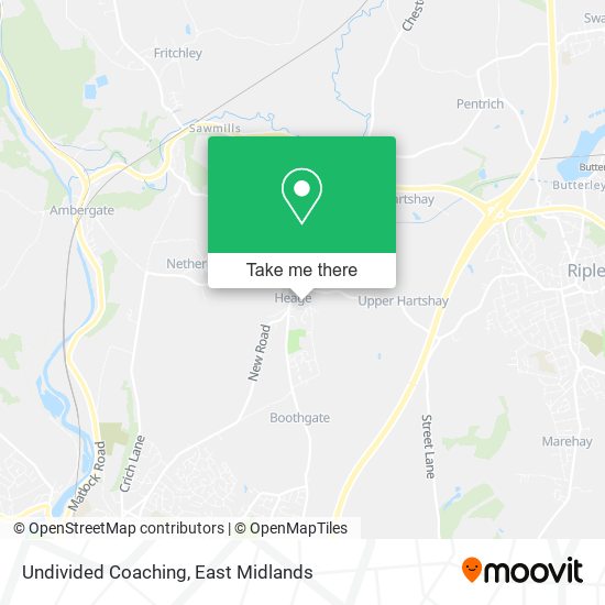Undivided Coaching map