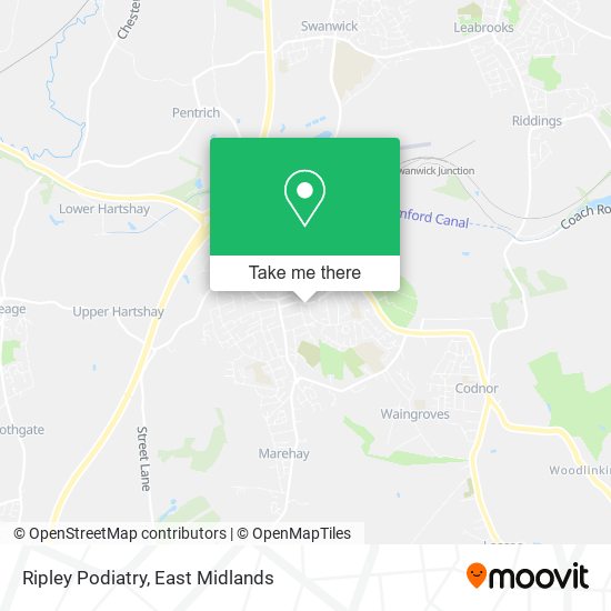 Ripley Podiatry map