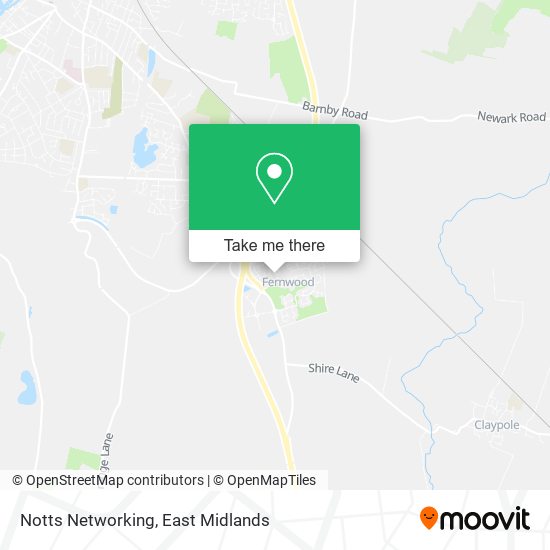 Notts Networking map