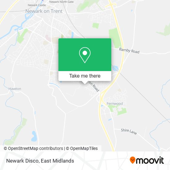 Newark Disco map