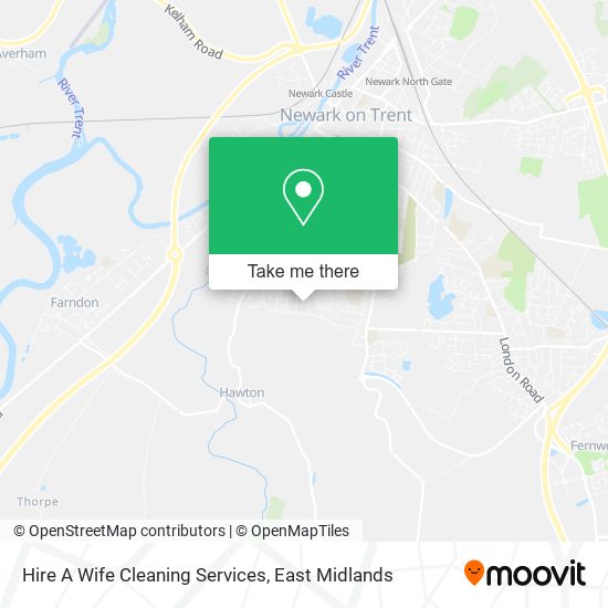 Hire A Wife Cleaning Services map