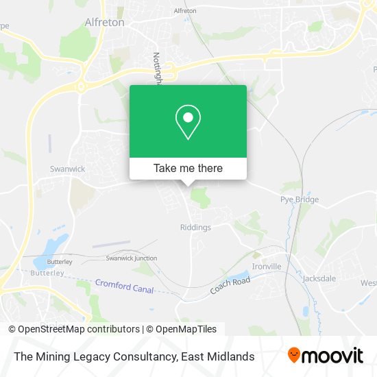 The Mining Legacy Consultancy map