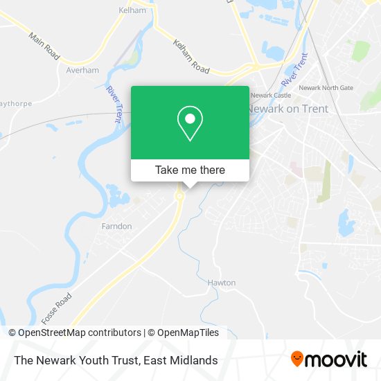 The Newark Youth Trust map