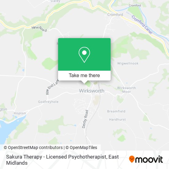 Sakura Therapy - Licensed Psychotherapist map