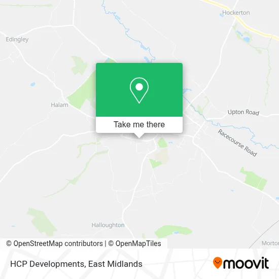 HCP Developments map