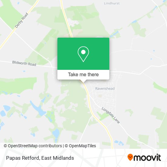 Papas Retford map