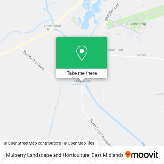 Mulberry Landscape and Horticulture map
