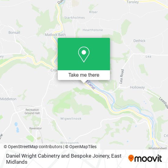 Daniel Wright Cabinetry and Bespoke Joinery map