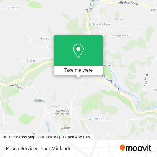 Rocca Services map