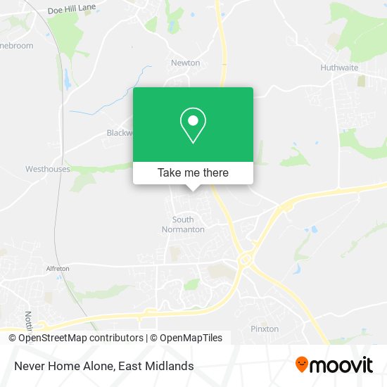Never Home Alone map