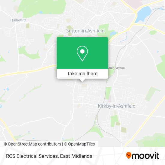 RCS Electrical Services map