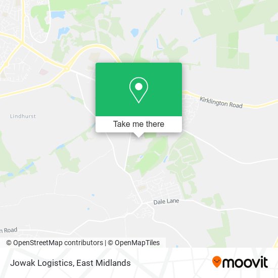 Jowak Logistics map