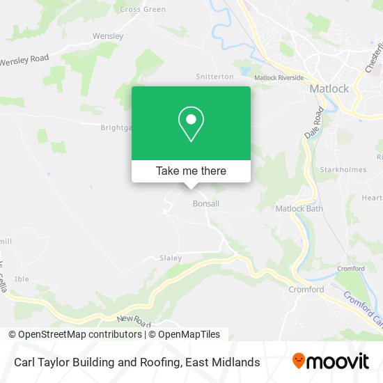 Carl Taylor Building and Roofing map