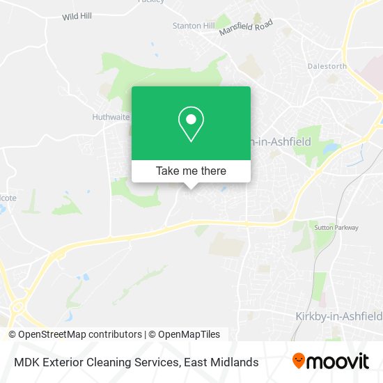 MDK Exterior Cleaning Services map