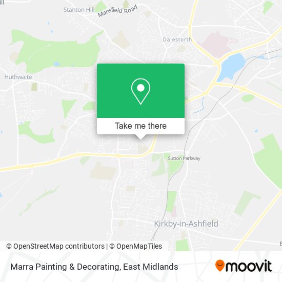 Marra Painting & Decorating map