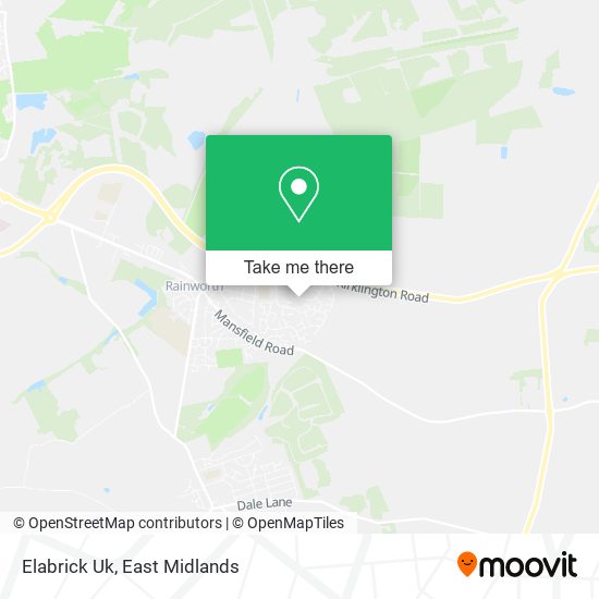 Elabrick Uk map