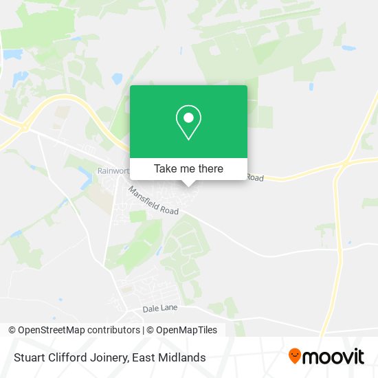 Stuart Clifford Joinery map