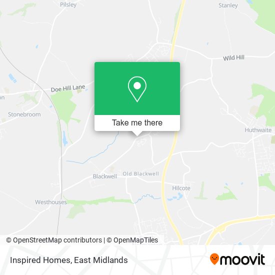 Inspired Homes map