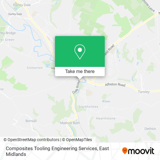 Composites Tooling Engineering Services map