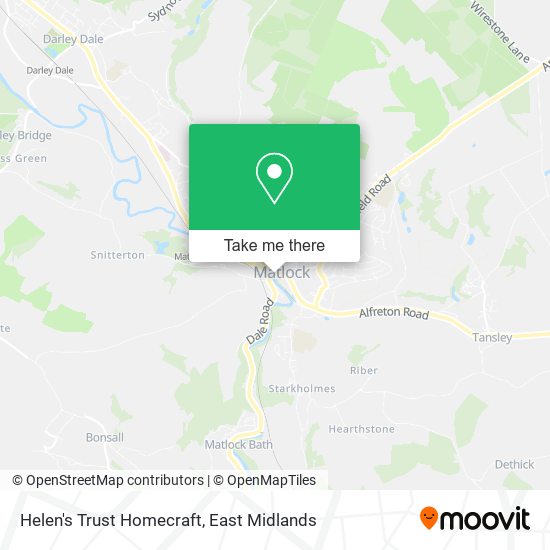 Helen's Trust Homecraft map