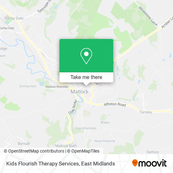 Kids Flourish Therapy Services map