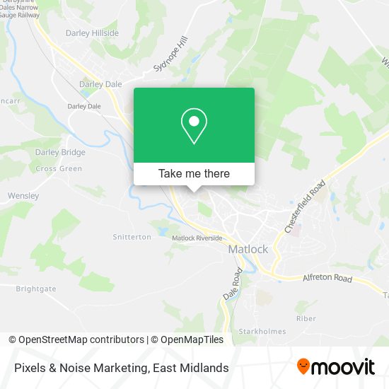 Pixels & Noise Marketing map