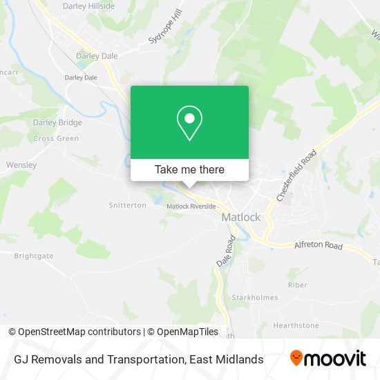 GJ Removals and Transportation map