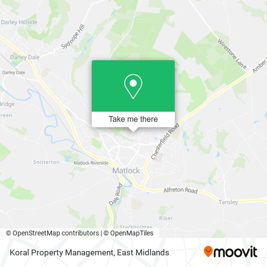 Koral Property Management map