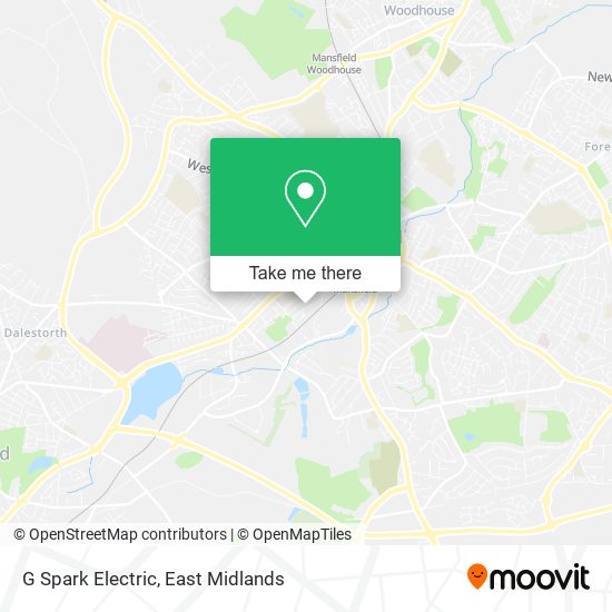 G Spark Electric map