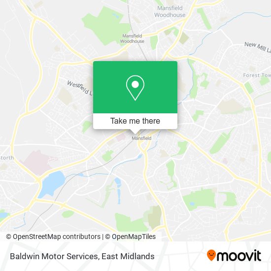 Baldwin Motor Services map