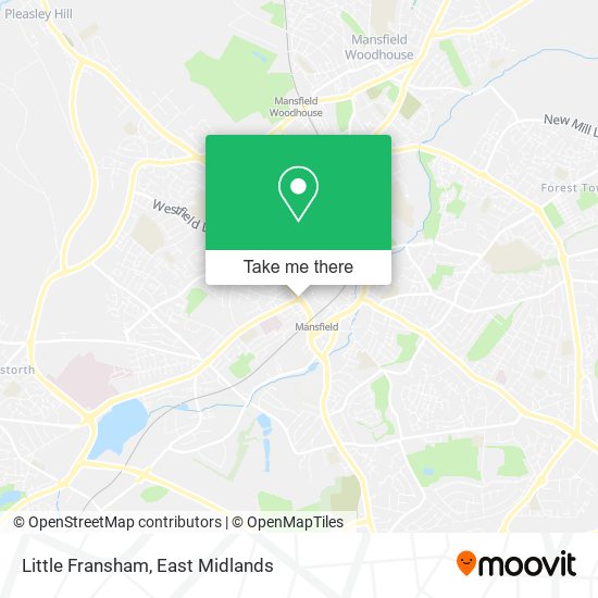 Little Fransham map