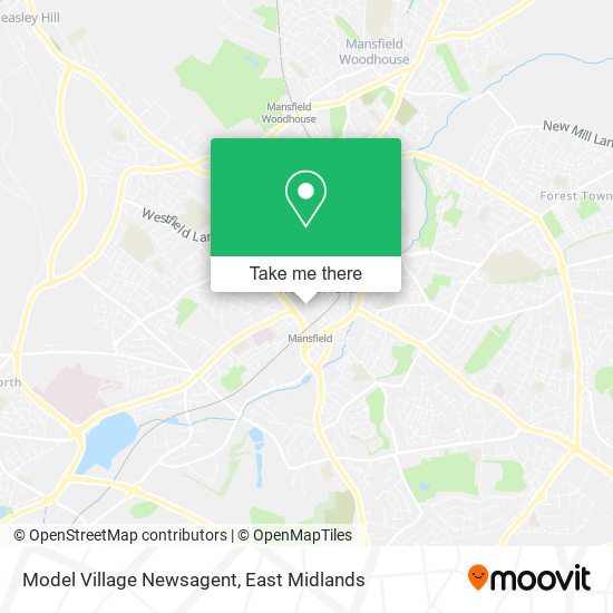 Model Village Newsagent map
