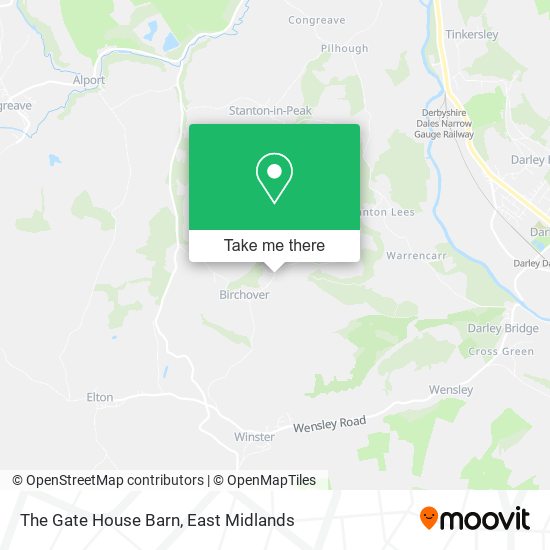 The Gate House Barn map